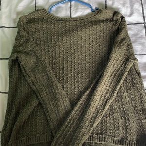 Reversible Criss Cross Sweater